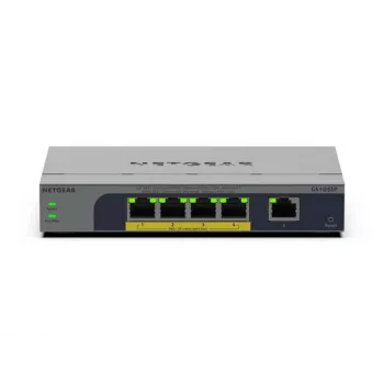 NETGEAR GS105EP Unmanaged Gigabit Ethernet (10/100/1000) Power over Ethernet (PoE) Grau