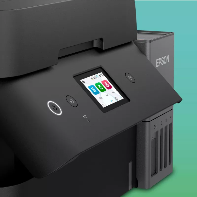 Multifunktions-Tintenstrahldrucker Epson EcoTank ET-4950 — Farbe, A4, 4800x1200 dpi, 35 ppm, WLAN, Ethernet, Duplex, Schwarz