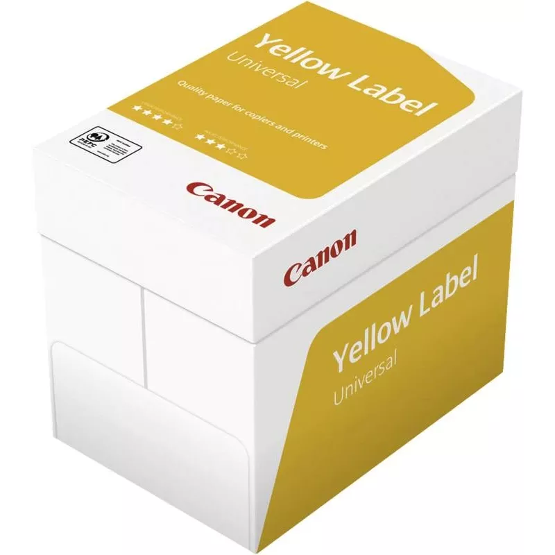Canon Gelb Label Universal Druckerpapier A4 (210x297 mm) 500 Blatt Weiß