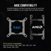 Corsair iCUE LINK H100i LCD RGB AiO-Wasserkühlung für CPU, 240 mm