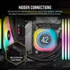 Corsair iCUE LINK H100i LCD RGB AiO-Wasserkühlung für CPU, 240 mm