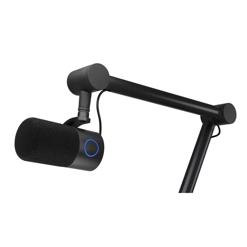 PC-Mikrofon ENDORFY Solum Studio — USB kabelgebunden, 24-Bit/96 kHz, 20–20000 Hz, verstellbare Tischhalterung, Touch-Bedienelemente, Kopfhörerausgang, schwarz