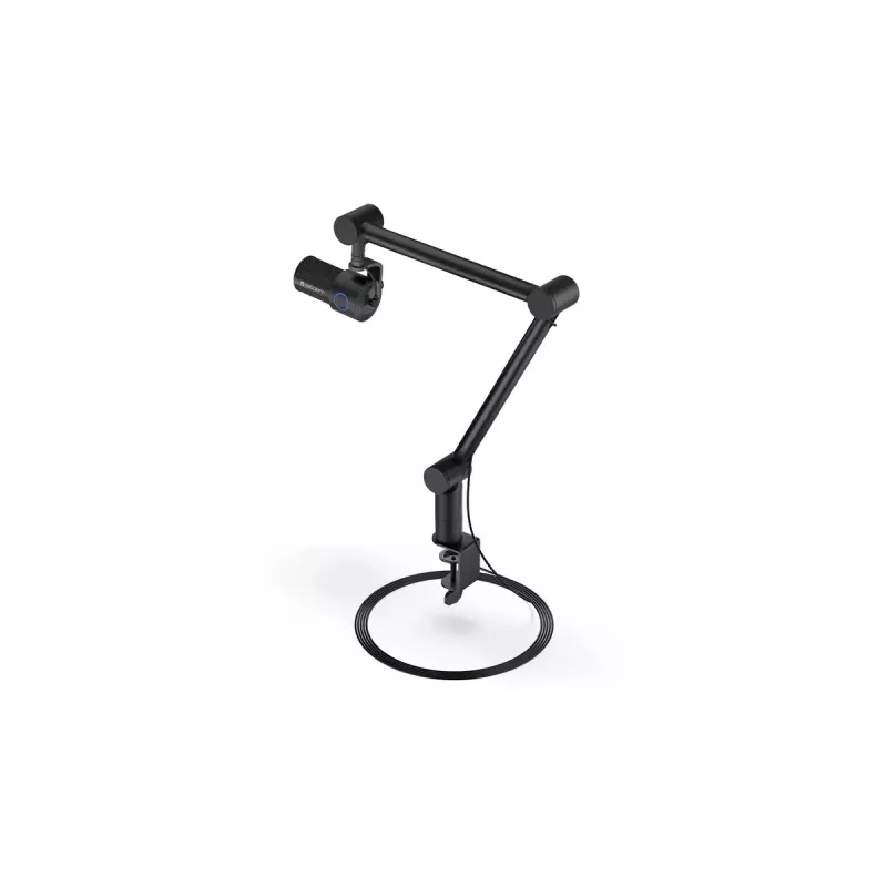 PC-Mikrofon ENDORFY Solum Studio — USB kabelgebunden, 24-Bit/96 kHz, 20–20000 Hz, verstellbare Tischhalterung, Touch-Bedienelemente, Kopfhörerausgang, schwarz