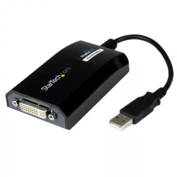 StarTech.com USB-zu-DVI-Adapter – 1920 x 1200, 2.0, USB Typ-A, DVI-Ausgang, 1920 x 1200 Pixel