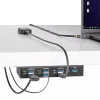 StarTech.com 5G7AINDRM-USB-A-HUB Schnittstellen-Hub USB 3.2 Gen 1 (3.1 Gen 1) Type-B 5000 Mbit/s Schwarz