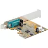 StarTech.com PCI Express Serielle Karte, PCIe zu RS232 (DB9) Serielle Schnittstellenkarte, PC Serielle Karte mit 16C1050 UART, Standard- oder Low-Profile-Halterungen, COM-Retention, Windows & Linux