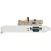 StarTech.com PCI Express Serielle Karte, PCIe zu RS232 (DB9) Serielle Schnittstellenkarte, PC Serielle Karte mit 16C1050 UART, Standard- oder Low-Profile-Halterungen, COM-Retention, Windows & Linux