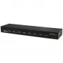 StarTech.com 8-Port USB-auf-Seriell-Adapter-Hub, USB 2.0, Seriell, Schwarz, Aluminium, 36 W, 100 - 240 V