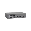 LevelOne 10-Port Fast Ethernet PoE Switch, 1 x Gigabit RJ45, 1 x Gigabit SFP, 8 PoE-Ausgänge, 120 W