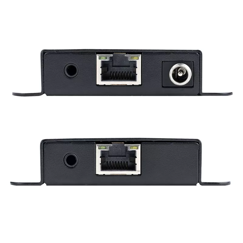 StarTech.com 4K HDMI Extender über CAT6/CAT5 Ethernet-Kabel, 4K 30Hz oder 1080p 60Hz Video Extender, HDMI über Ethernet-Kabel, HDMI Sender- und Empfänger-Kit, IR-Fernbedienung