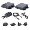 StarTech.com 4K HDMI Extender über CAT6/CAT5 Ethernet-Kabel, 4K 30Hz oder 1080p 60Hz Video Extender, HDMI über Ethernet-Kabel, HDMI Sender- und Empfänger-Kit, IR-Fernbedienung