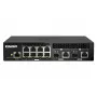 QNAP QSW-M2108R-2C Managed-L2-Switch, 8 x 2,5GbE + 2 x 10GbE SFP+/RJ-45-Kombiports, halbe Breite, rackmontierbar