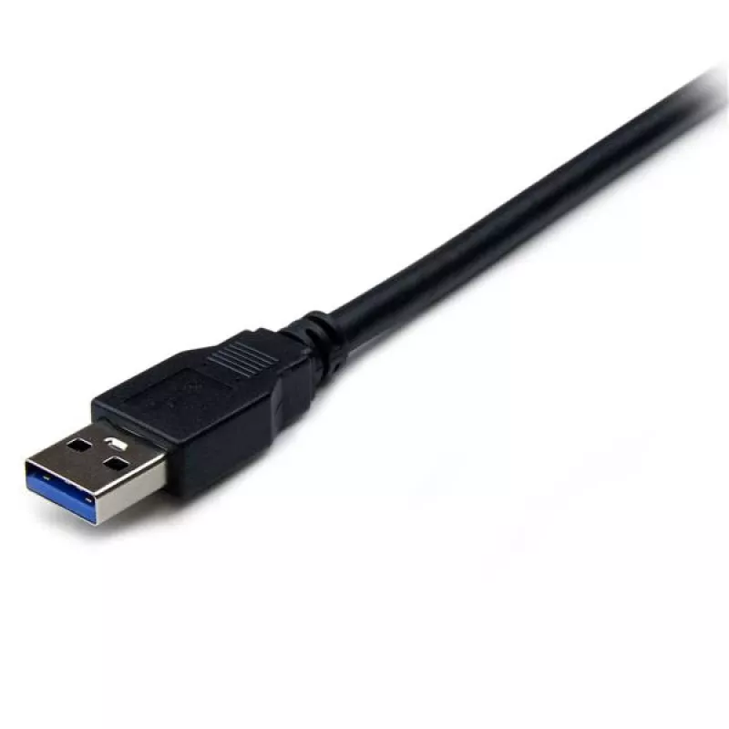 StarTech.com 2m schwarzes SuperSpeed USB 3.0-Verlängerungskabel A auf A – M/F