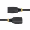 StarTech.com 1m HDMI 2.0 Verlängerungskabel, High Speed HDMI Portsaver-Kabel, 4K 60Hz, HDMI Stecker-auf-Buchse Verlängerungsadapterkabel, HDMI Verlängerungskabel, M/W
