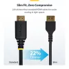 StarTech.com 1,5m schlank HDMI 2.0 Kabel, flexibles Premium-zertifiziertes HDMI-Kabel mit Ethernet, UHD 4K 60Hz HDR10, robustes Aramidfaser-Design mit TPE-Mantel