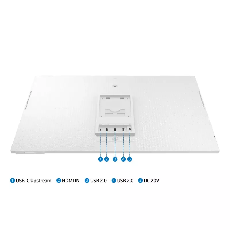 Samsung M80D Computer Monitor 81,3 cm (32 Zoll) 3840 x 2160 Pixel 4K Ultra HD LED Weiß