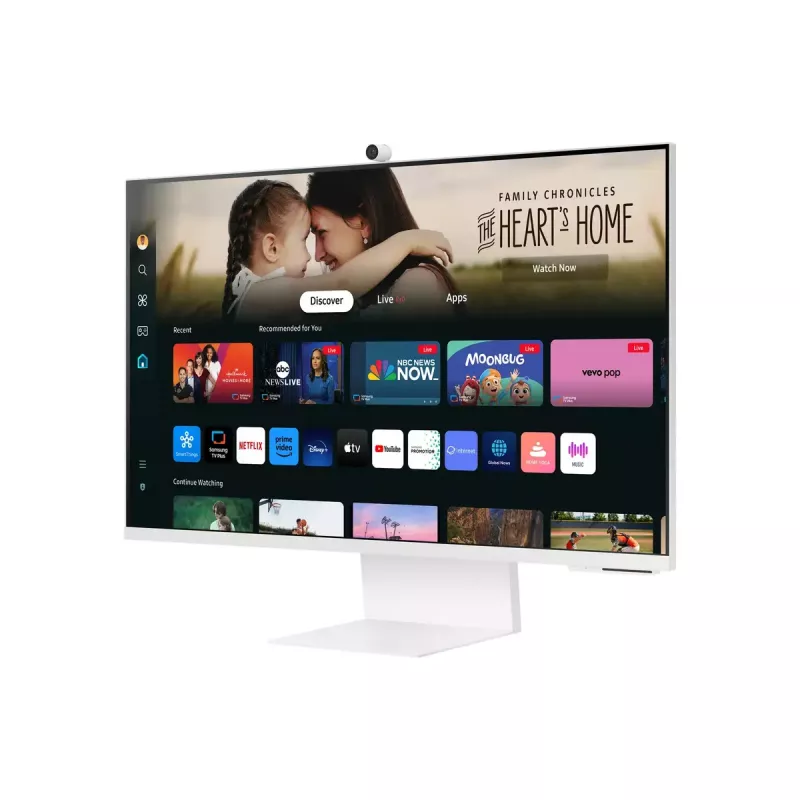 Samsung M80D Computer Monitor 81,3 cm (32 Zoll) 3840 x 2160 Pixel 4K Ultra HD LED Weiß