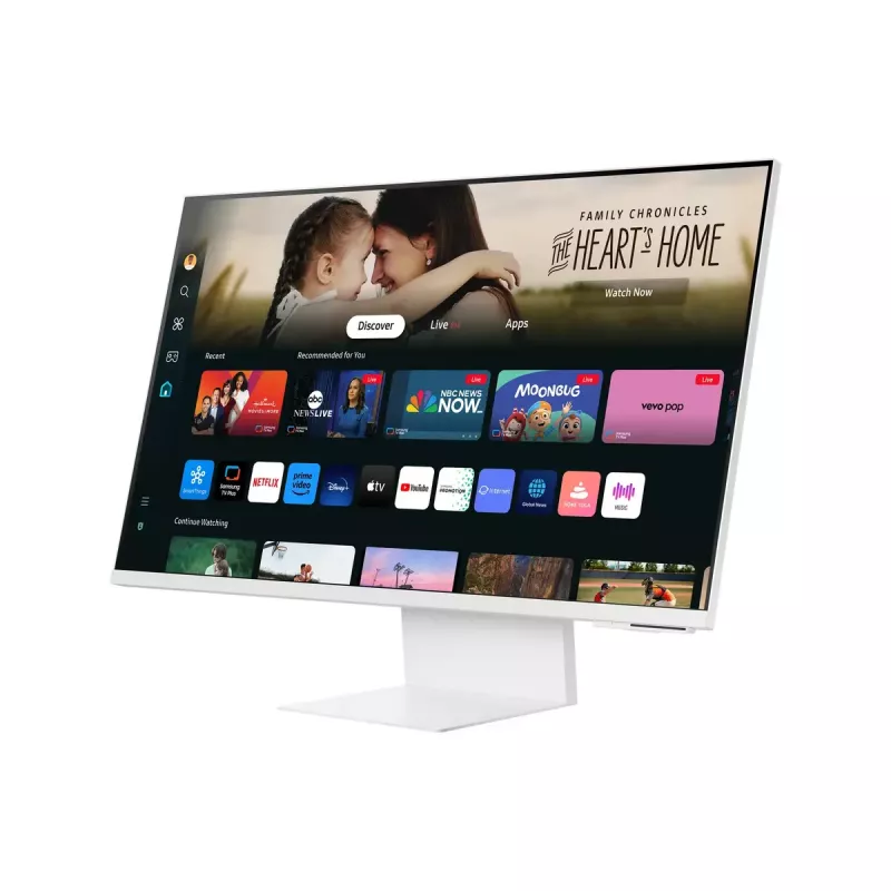 Samsung M80D Computer Monitor 81,3 cm (32 Zoll) 3840 x 2160 Pixel 4K Ultra HD LED Weiß