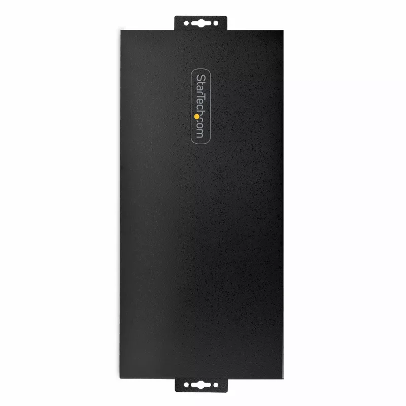 StarTech.com 16-Port Industrial USB 5Gbps Hub mit Netzteil, Metallgehäuse, montierbar, ESD-Schutz, Klemmleisten-Stromversorgung, USB-Ladefunktion, Dual-Host-Umschalter – TAA