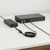 StarTech.com 16-Port Industrial USB 5Gbps Hub mit Netzteil, Metallgehäuse, montierbar, ESD-Schutz, Klemmleisten-Stromversorgung, USB-Ladefunktion, Dual-Host-Umschalter – TAA