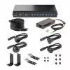 StarTech.com 16-Port Industrial USB 5Gbps Hub mit Netzteil, Metallgehäuse, montierbar, ESD-Schutz, Klemmleisten-Stromversorgung, USB-Ladefunktion, Dual-Host-Umschalter – TAA