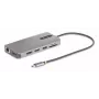 StarTech.com USB-C Triple-Monitor Multiport-Adapter, Dual 4K 60 Hz + 4K 30 Hz HDMI & DisplayPort, 4-Port USB-Hub, 100 W PD Pass-Through, GbE, SD/MicroSD-Kartenleser