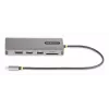 StarTech.com USB-C Triple-Monitor Multiport-Adapter, Dual 4K 60 Hz + 4K 30 Hz HDMI & DisplayPort, 4-Port USB-Hub, 100 W PD Pass-Through, GbE, SD/MicroSD-Kartenleser