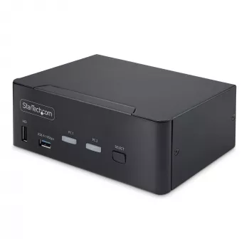 StarTech.com P2CDD143-KVM-SWITCH KVM switch Schwarz