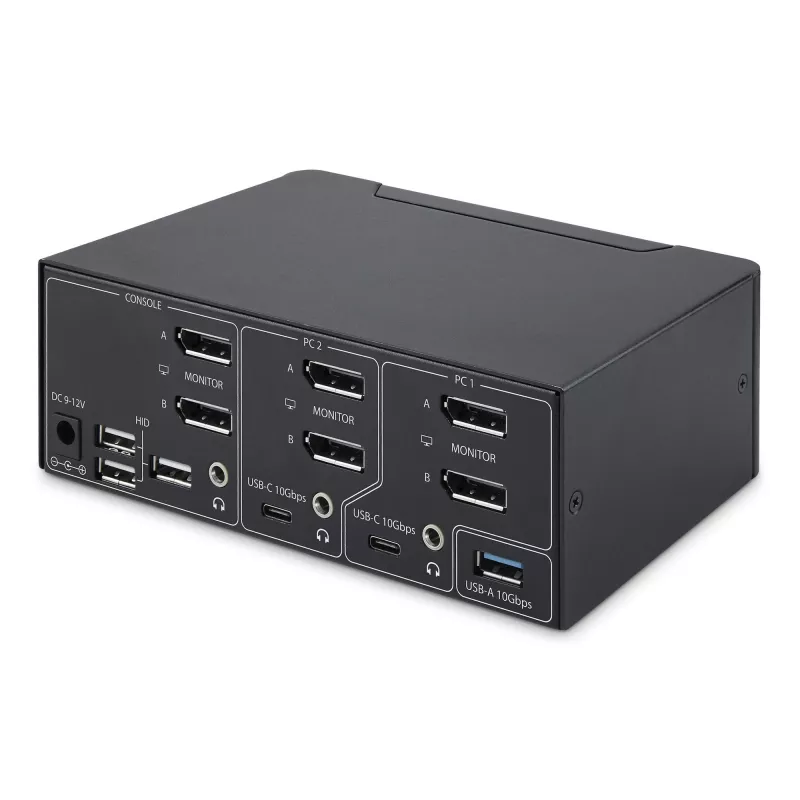 StarTech.com P2CDD143-KVM-SWITCH KVM switch Schwarz