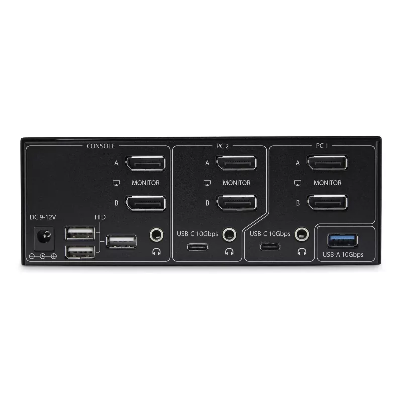 StarTech.com P2CDD143-KVM-SWITCH KVM switch Schwarz