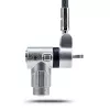 StarTech.com 3-in-1 Universal Laptop Lock 6.6ft (2m), Master Keyed Locking Kabel, Computer Security, Kompatibel w/Noble Wedge®/Nano/K-Slot; Anti-Theft Cut-Resistant Kabel