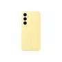 Cover Samsung Galaxy S24 FE Monochromatic Gelb mit Tischständer