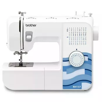 Nähmaschine Brother RH137 — 37 Stichmuster, Stichlänge 4 mm, Stichbreite 5 mm, leicht tragbar