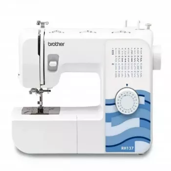 Nähmaschine Brother RH137 — 37 Stichmuster, Stichlänge 4 mm, Stichbreite 5 mm, leicht tragbar