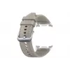 Hybrid-Armband für Samsung Galaxy Watch8, Modell ET-SLL50LJEGEU, Taupe, S/M/L