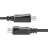 StarTech.com 10ft (3m) DisplayPort 1.2 Kabel – 4K x 2K Ultra HD VESA-zertifiziertes DisplayPort-Kabel – DP-zu-DP-Kabel für Monitor – DP-Video-/Display-Kabel – Einrastende DP-Stecker