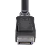 StarTech.com 1,8 m (6ft) DisplayPort 1.2 Kabel – 4K x 2K Ultra HD VESA-zertifiziertes DisplayPort-Kabel – DP-auf-DP-Kabel für Monitor – DP-Video-/Displaykabel – verriegelbare DP-Stecker