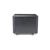 StarTech.com 4-Pfosten 12U Serverschrank, abschließbarer 19-Zoll-Datenschrank für Computer-/AV-/IT-Ausrüstung, Büro-/Heimnetzwerk-Rack mit Rollen & verstellbaren Montageschienen