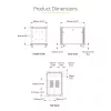 StarTech.com 4-Pfosten 12U Serverschrank, abschließbarer 19-Zoll-Datenschrank für Computer-/AV-/IT-Ausrüstung, Büro-/Heimnetzwerk-Rack mit Rollen & verstellbaren Montageschienen