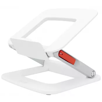 Laptop-Ständer LEITZ Leitz Ergo Multi verstellbar faltbar 33–38,1 cm weiß, Tragfähigkeit 2,5 kg