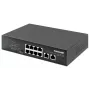 Intellinet 8-Port Gigabit Ethernet PoE+ Switch 120W 2 Uplink Ports
