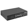 Intellinet 8-Port Gigabit Ethernet PoE+ Switch 120W 2 Uplink Ports