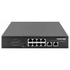 Intellinet 8-Port Gigabit Ethernet PoE+ Switch 120W 2 Uplink Ports