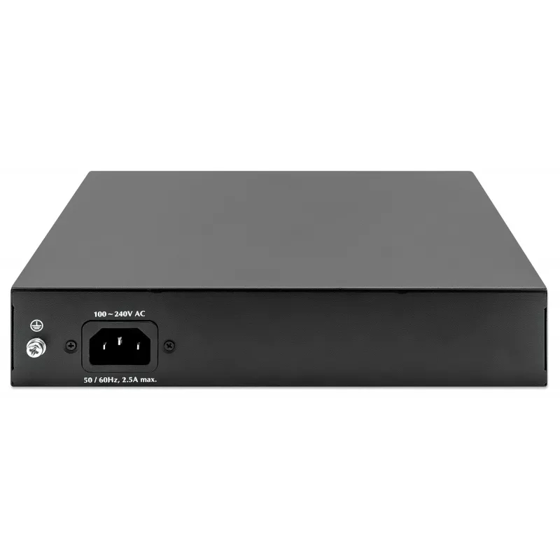 Intellinet 8-Port Gigabit Ethernet PoE+ Switch 120W 2 Uplink Ports