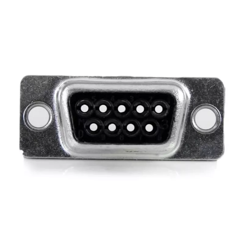 StarTech.com DB9 auf RJ45 Modular-Adapter – M/W, DB-9, RJ-45, Schwarz