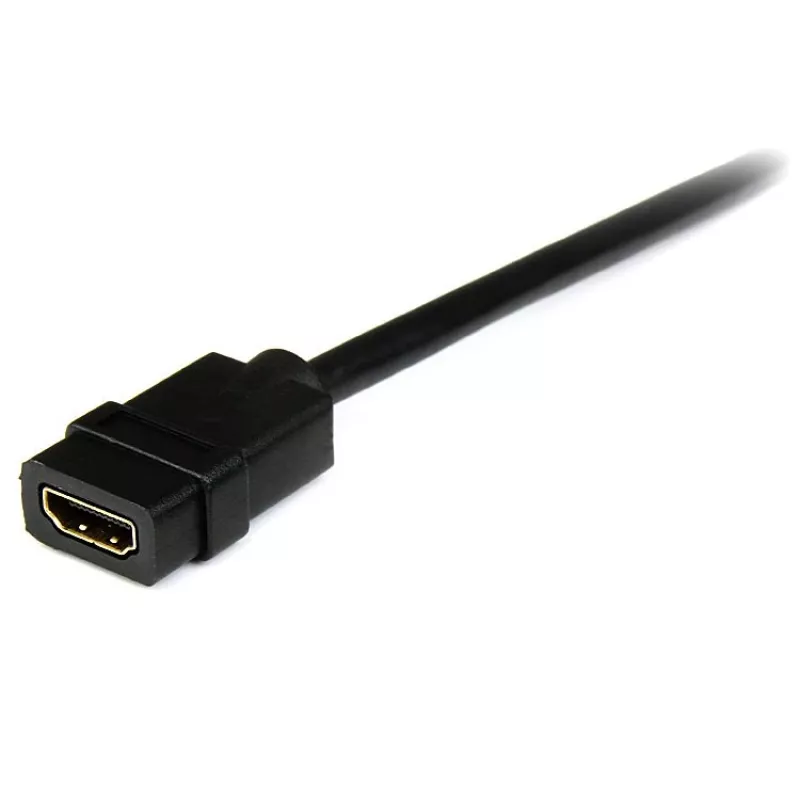 StarTech.com 2 m (6 ft) HDMI-Verlängerungskabel – HDMI-Stecker auf HDMI-Buchse – 4K HDMI-Kabel-Verlängerung – 4K 30 Hz UHD HDMI-Kabel mit Ethernet M/F – High Speed HDMI 1.4 Kabel – HDMI-Verlängerungskabel