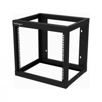 StarTech.com 9HE 19 Zoll Wandmontage-Netzwerkrack 17 Zoll tief 2-Pfosten offener Rahmen für Serverraum/Daten/AV/IT/Kommunikation/Computergeräte/Patchpanel mit Käfigmuttern/Schrauben Haken/Öse 79 kg Kapazität~9HE 19 Zoll Wandmontage-Netzwerkrack 17 Zoll tief 2-Pfosten offener Rahmen für Serverraum/Daten/AV/IT/Kommunikation/Computergeräte/Patchpanel mit Käfigmuttern/Schrauben Haken/Öse 175 lb…