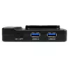 StarTech.com 6-Port USB 3.0 / USB 2.0 Kombi-Hub mit 2A Ladeanschluss – 2x USB 3.0 & 4x USB 2.0