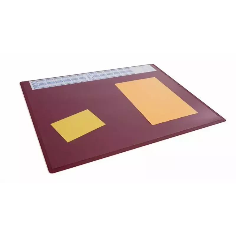 Schreibtischunterlage Durable 722303 Polypropylen Rot 650x500mm