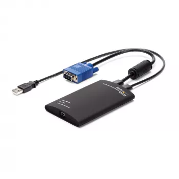 StarTech.com KVM-Konsole-auf-USB-2.0-Tragbarer-Laptop-Crash-Cart-Adapter